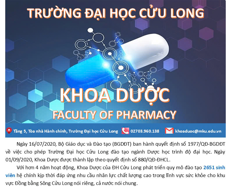 Khoa Dược học