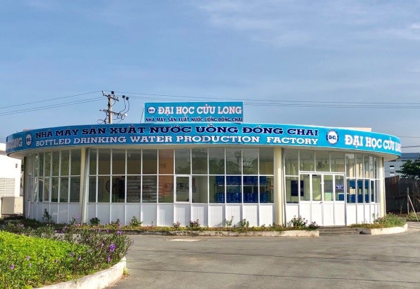 Công ty TNHH sản xuất nước uống đóng chai Đại học Cửu Long