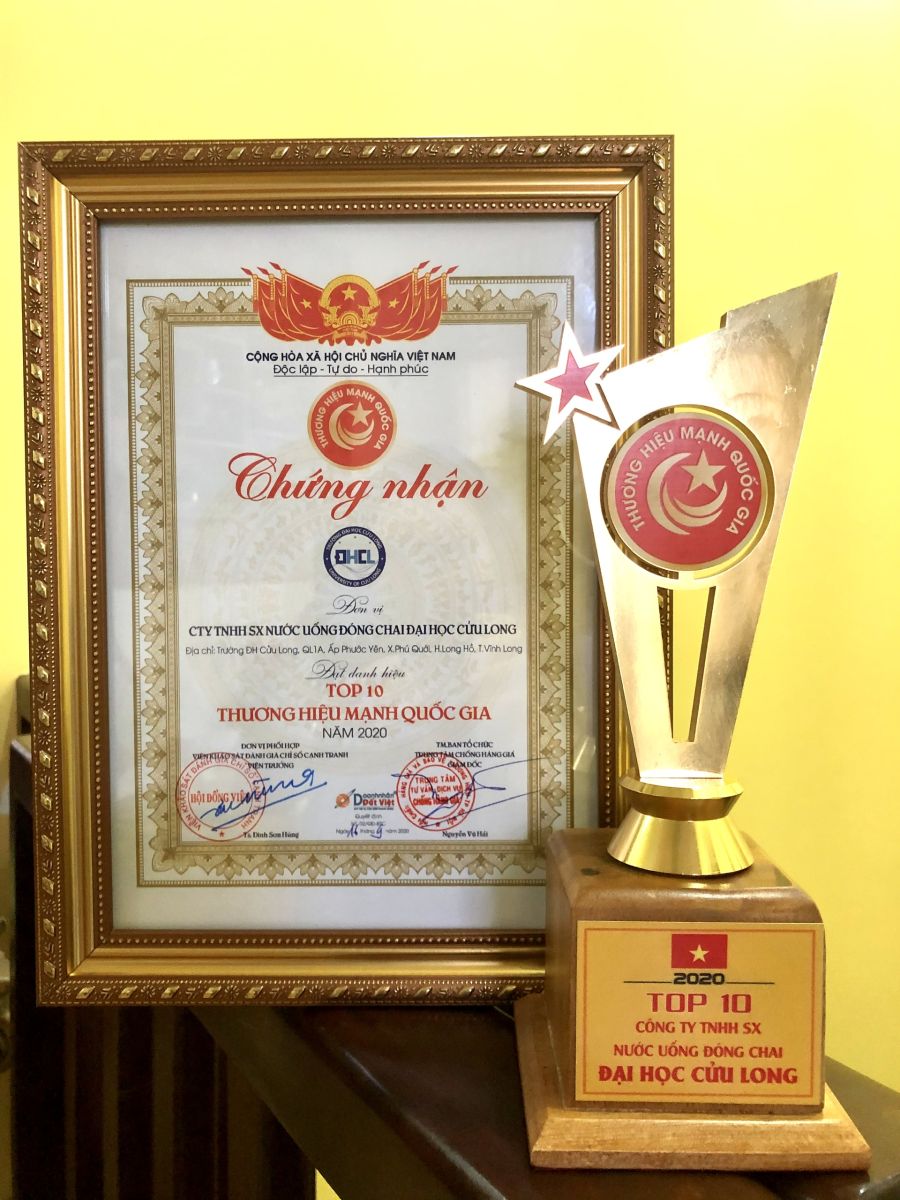  Công ty TNHH SX nước uống đóng chai Đại học Cửu Long