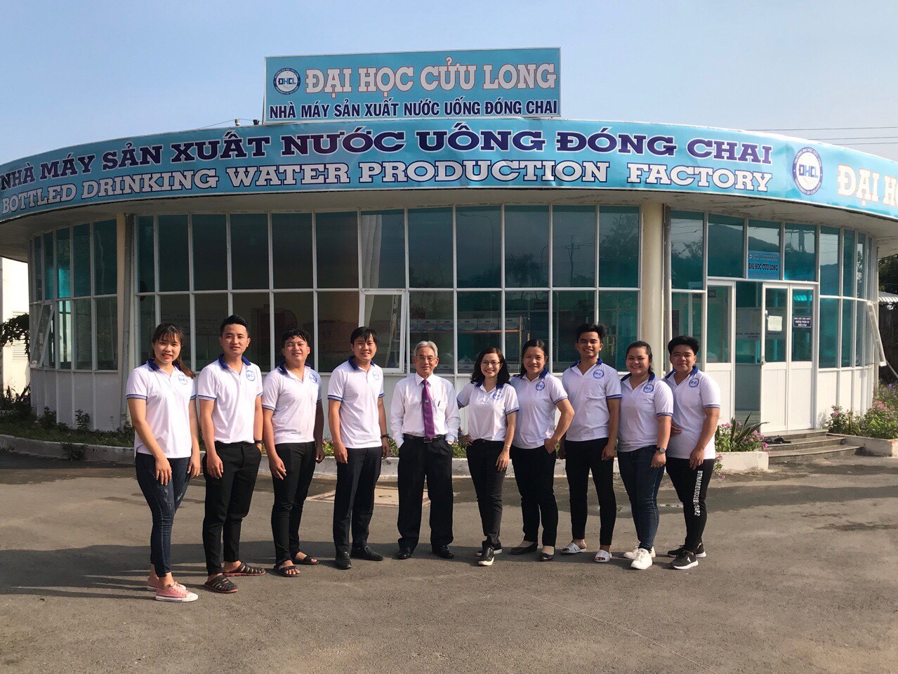 Công ty TNHH sản xuất nước uống đóng chai Đại học Cửu Long
